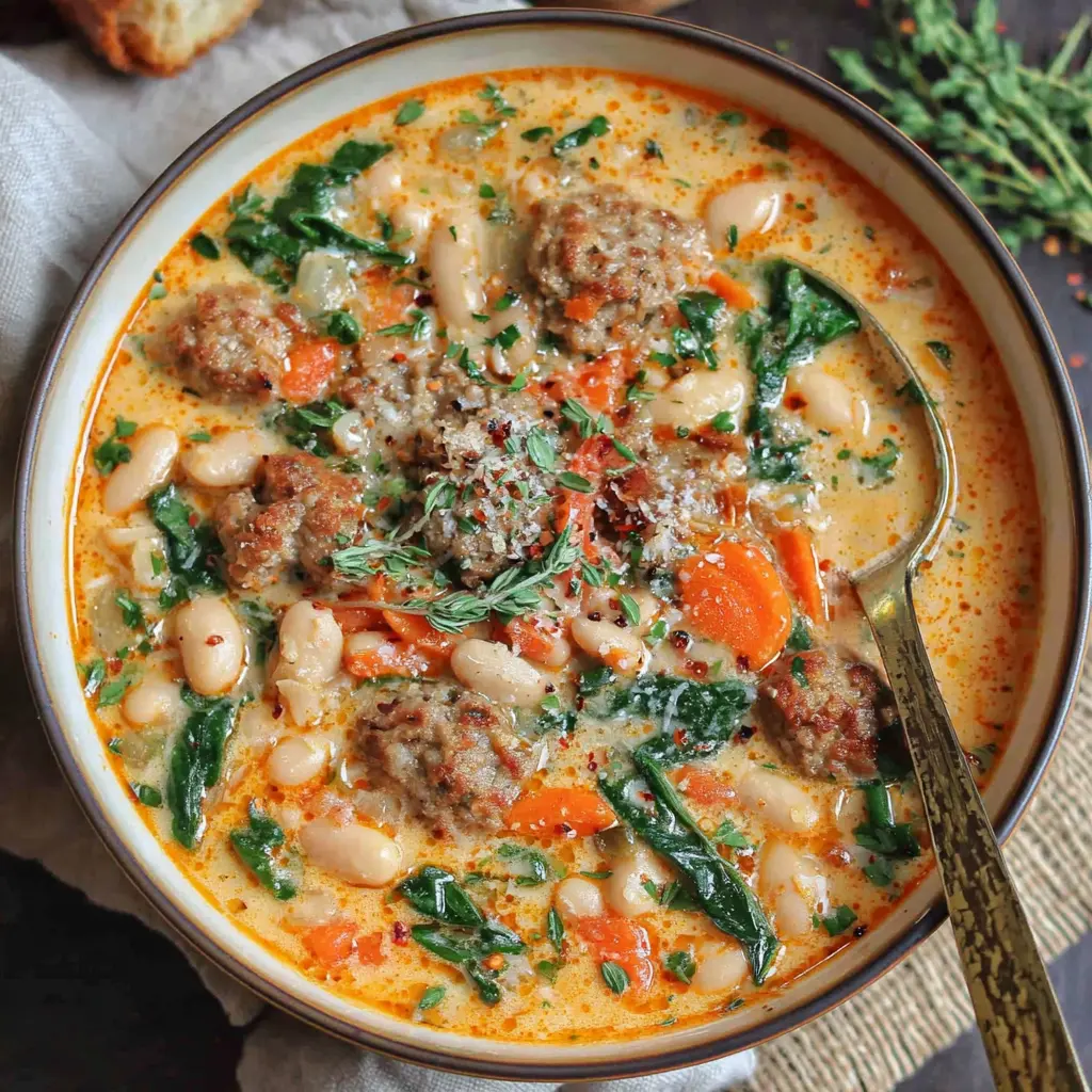 Sausage White Bean Soup