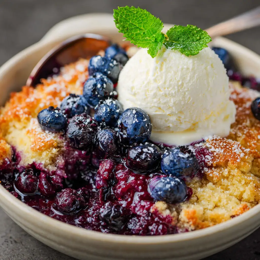 Blueberry Cobbler