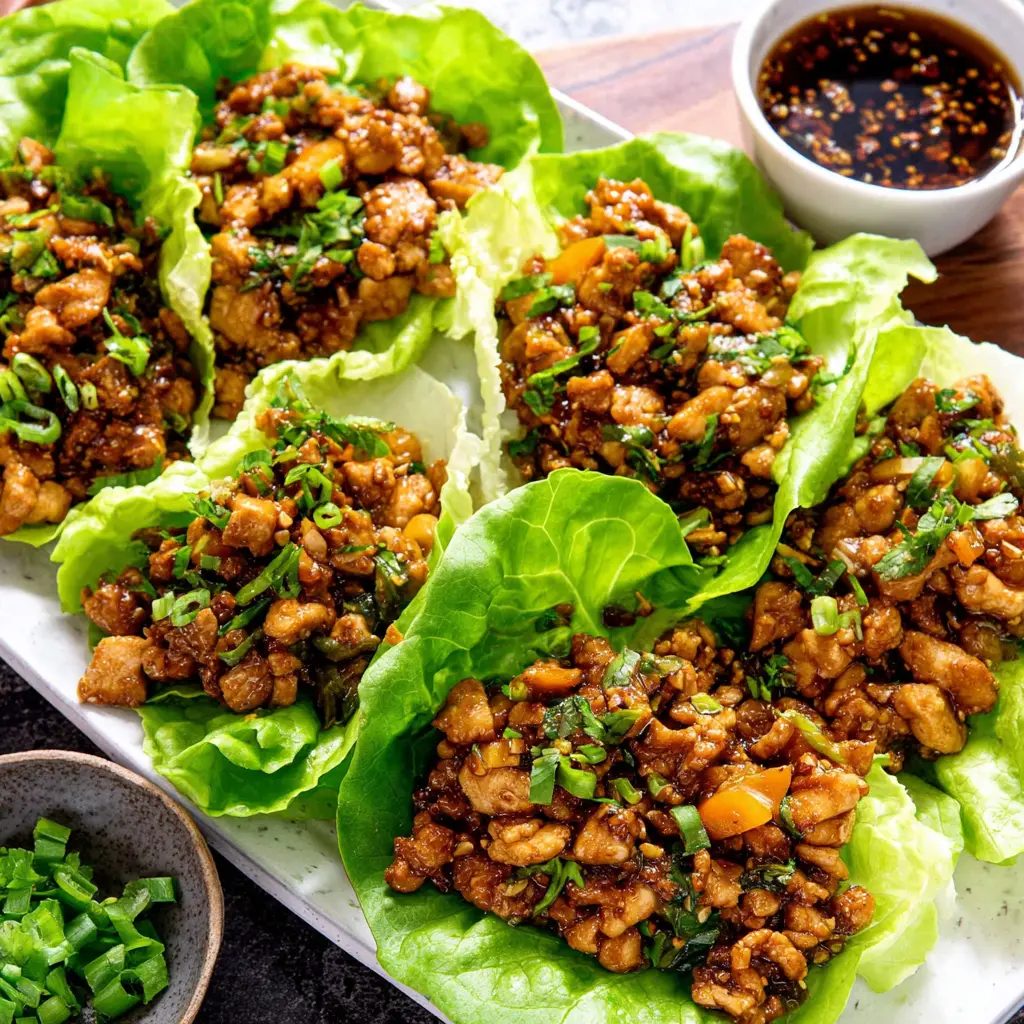 P.F. Chang's Copycat Chicken Lettuce Wraps