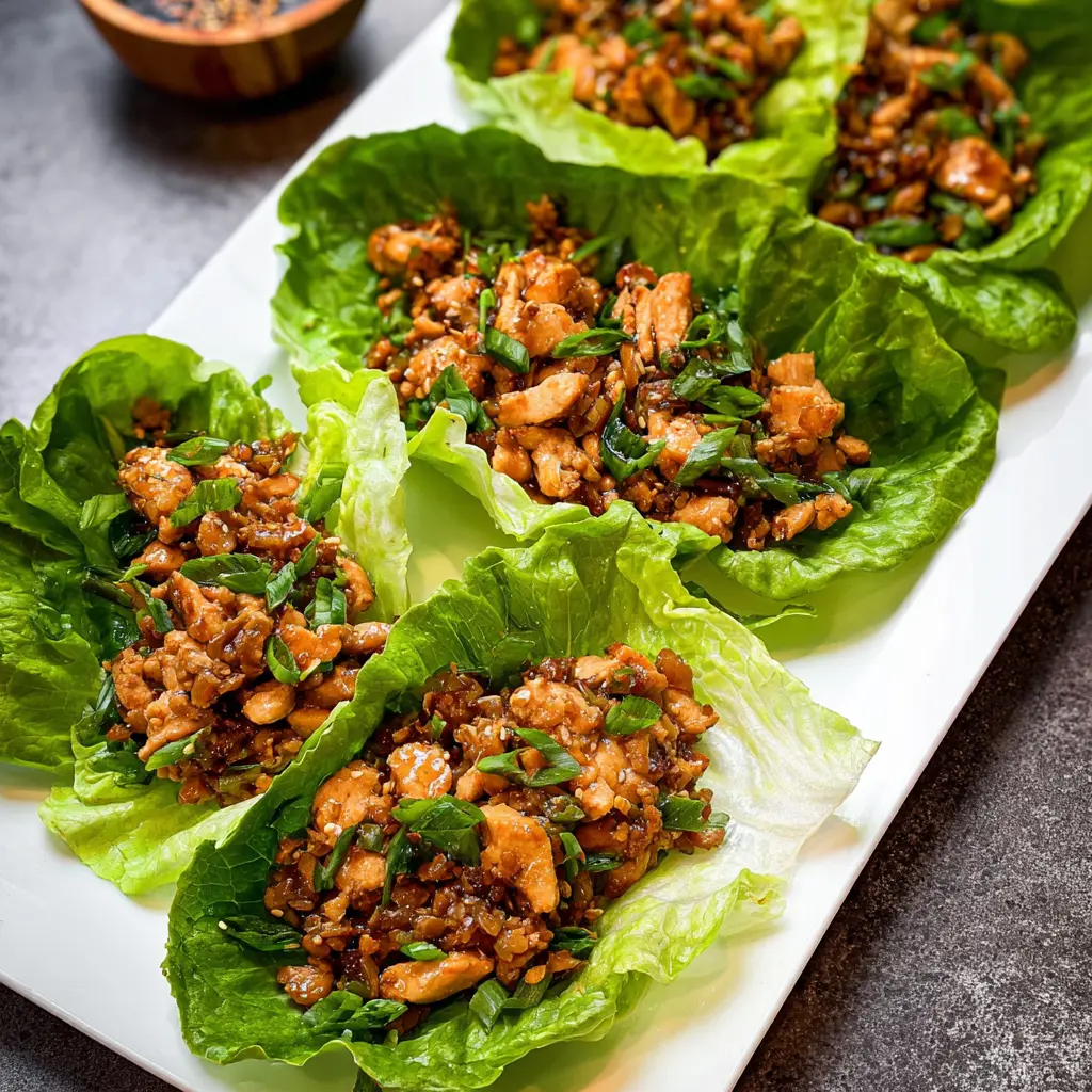 P.F. Chang's Copycat Chicken Lettuce Wraps