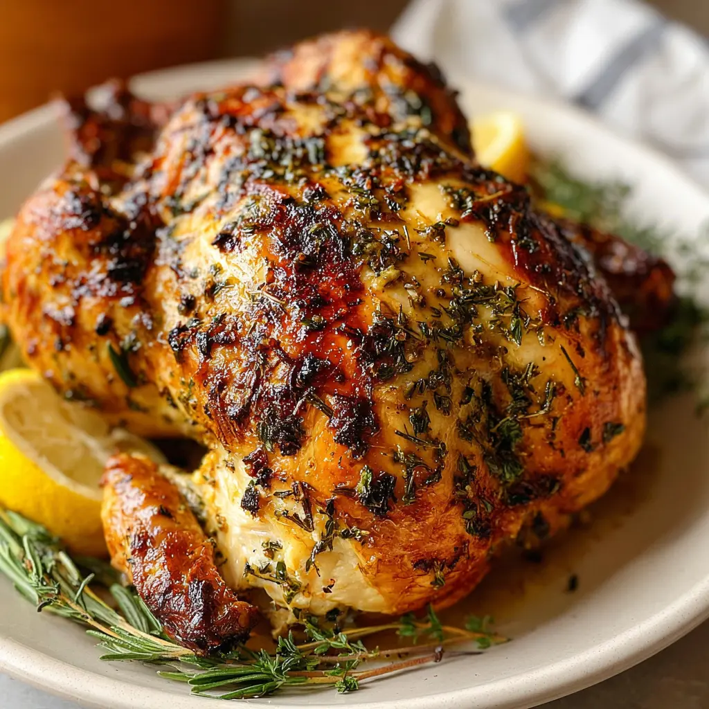Herb Butter Roasted Turkey Breast