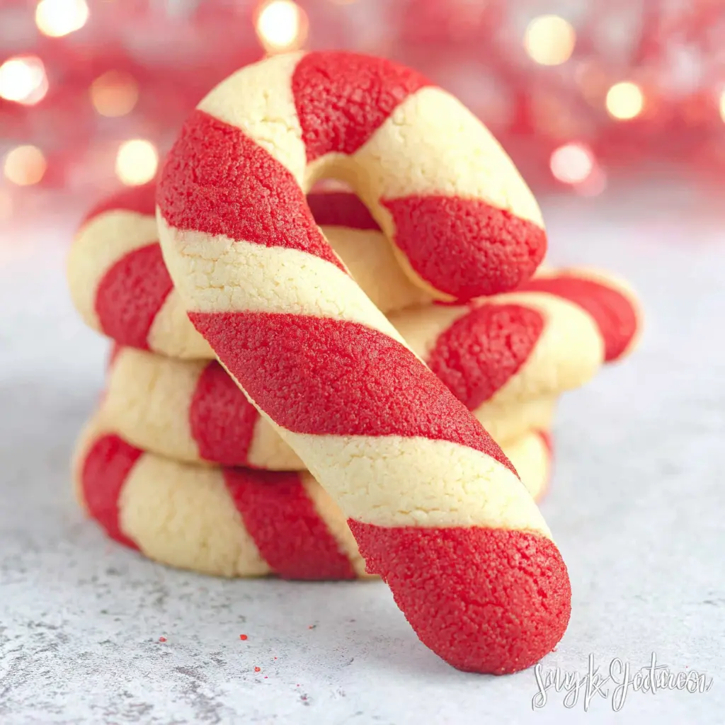 Candy Cane Cookies