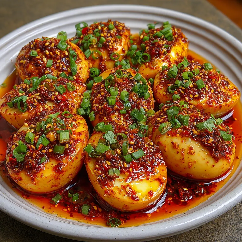 Spicy Gochujang Eggs