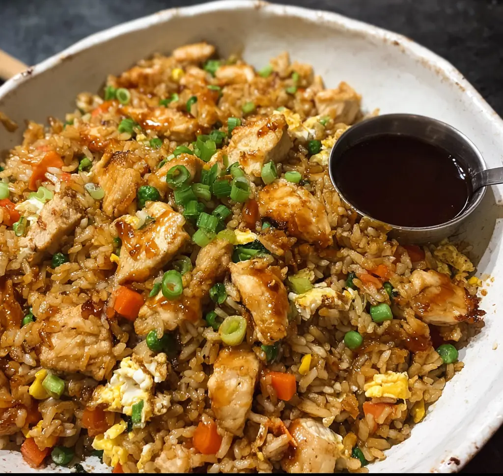 Teriyaki Chicken Fried Rice