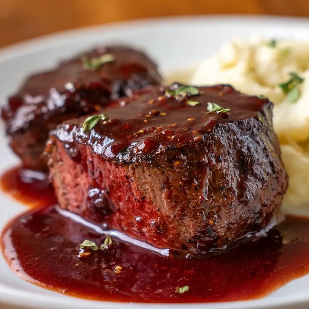 Beef Tenderloin with Red Wine Sauce Recipe for Special Dinners