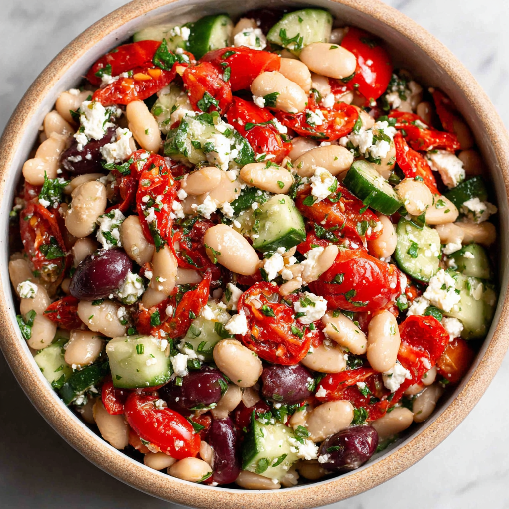 Mediterranean White Bean Salad