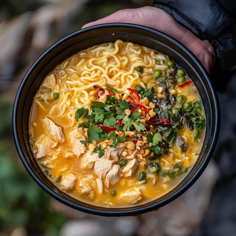 Thai Chicken Noodle Soup Recipe