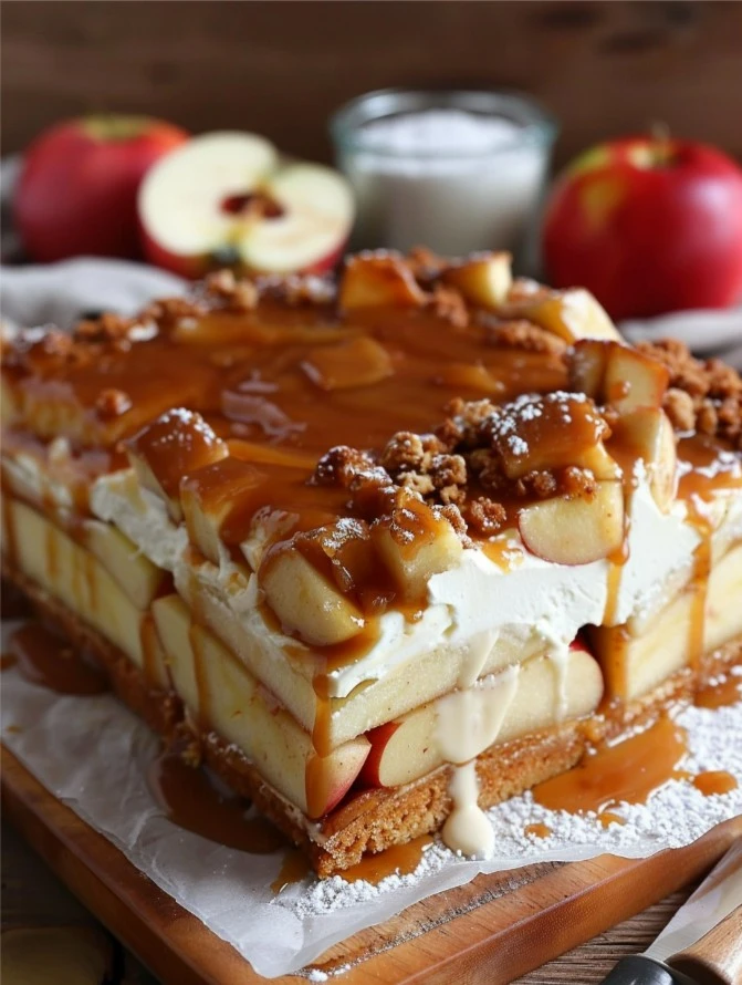 Caramel Apple Cheesecake Recipe 2024