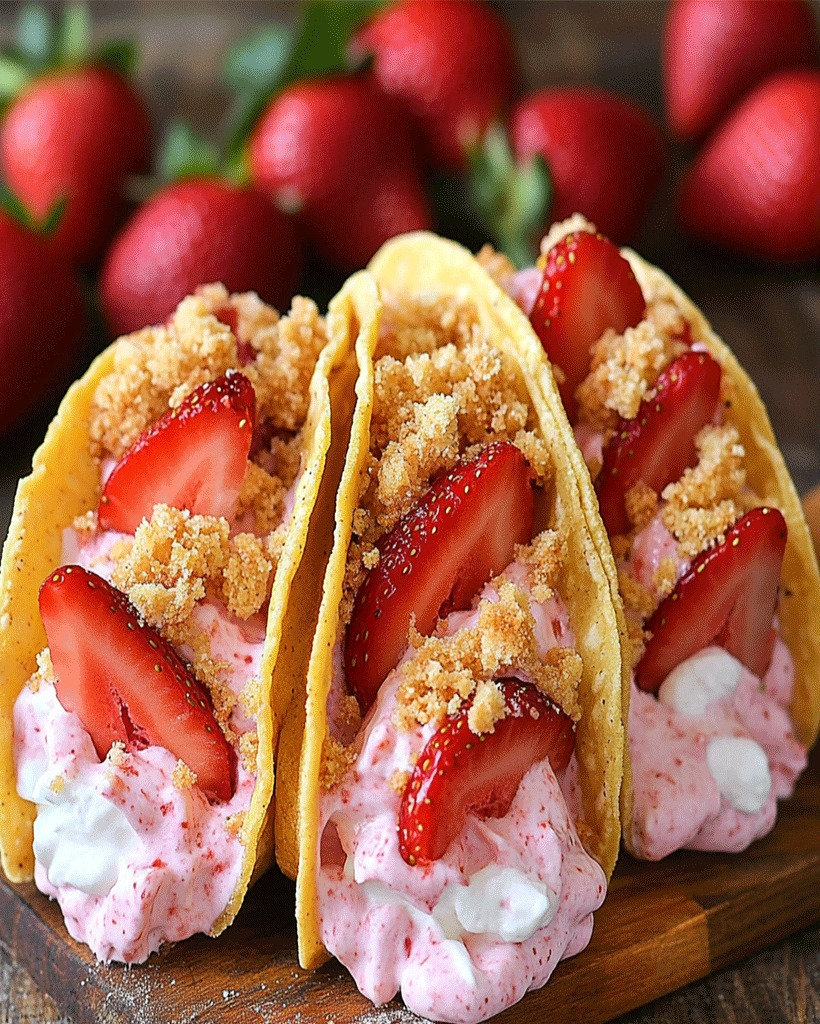 Strawberry Shortcake Tacos Recipe