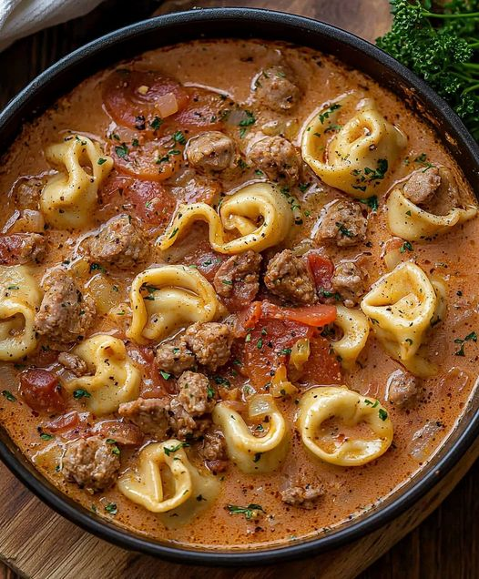 Sausage Tortellini Soup Recipe