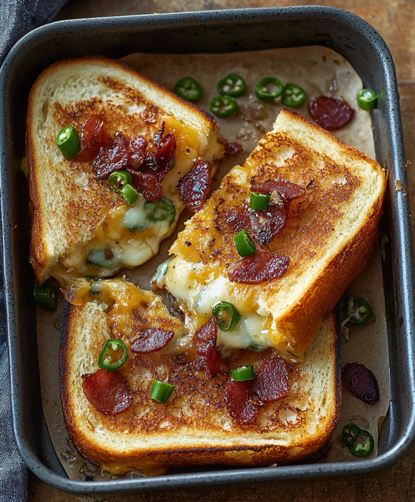 Jalapeño Popper Grilled Cheese Recipe