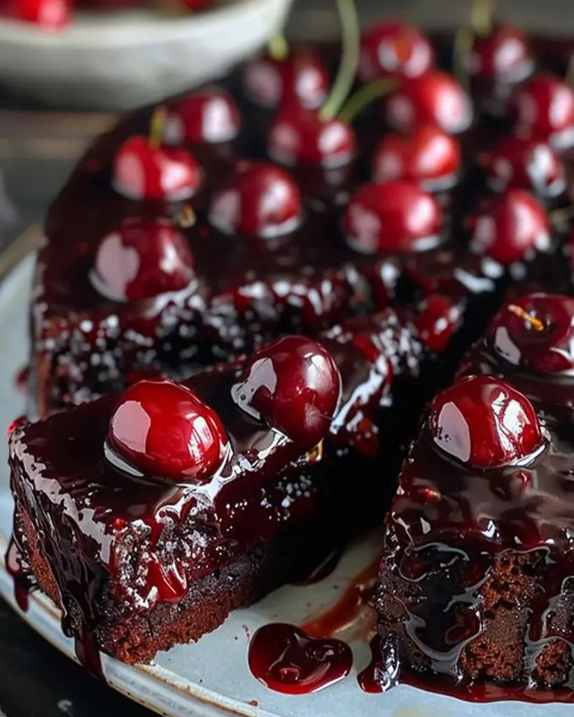 Cherry Chocolate Dream Cake Recipe