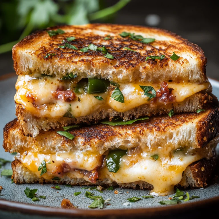Jalapeño Popper Grilled Cheese