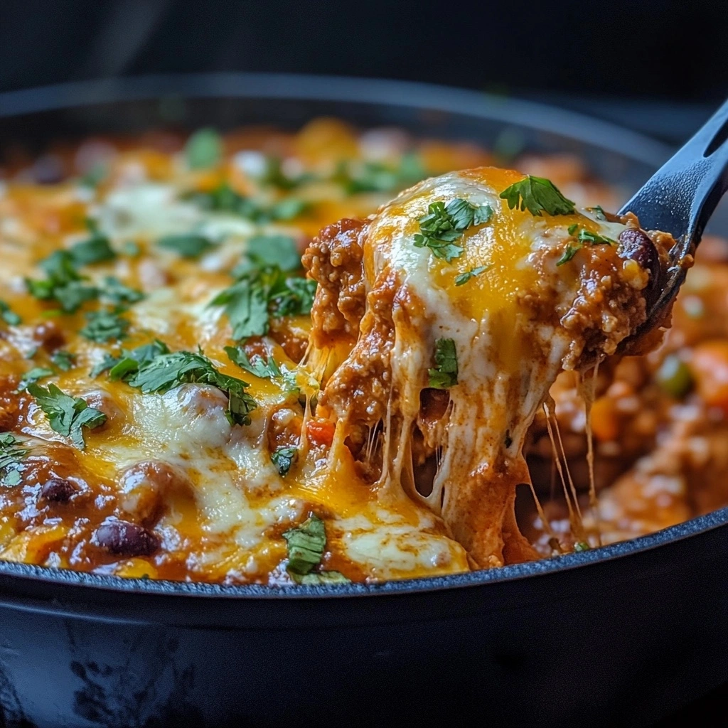 Cheesy Enchilada Chili: Where Mexican Comfort Foods Collide