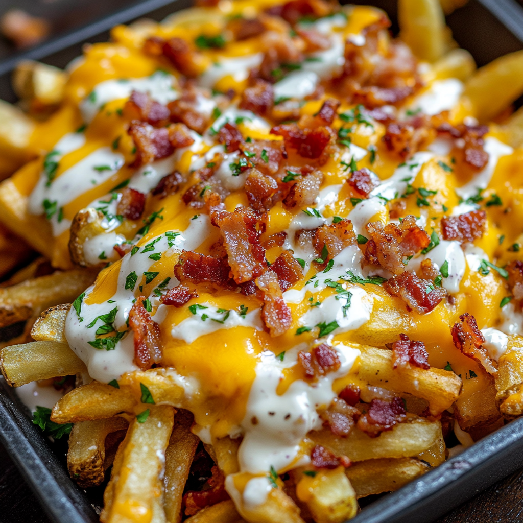 Loaded Bacon Ranch Fries: The Ultimate Comfort Food Recipe You Need to Try