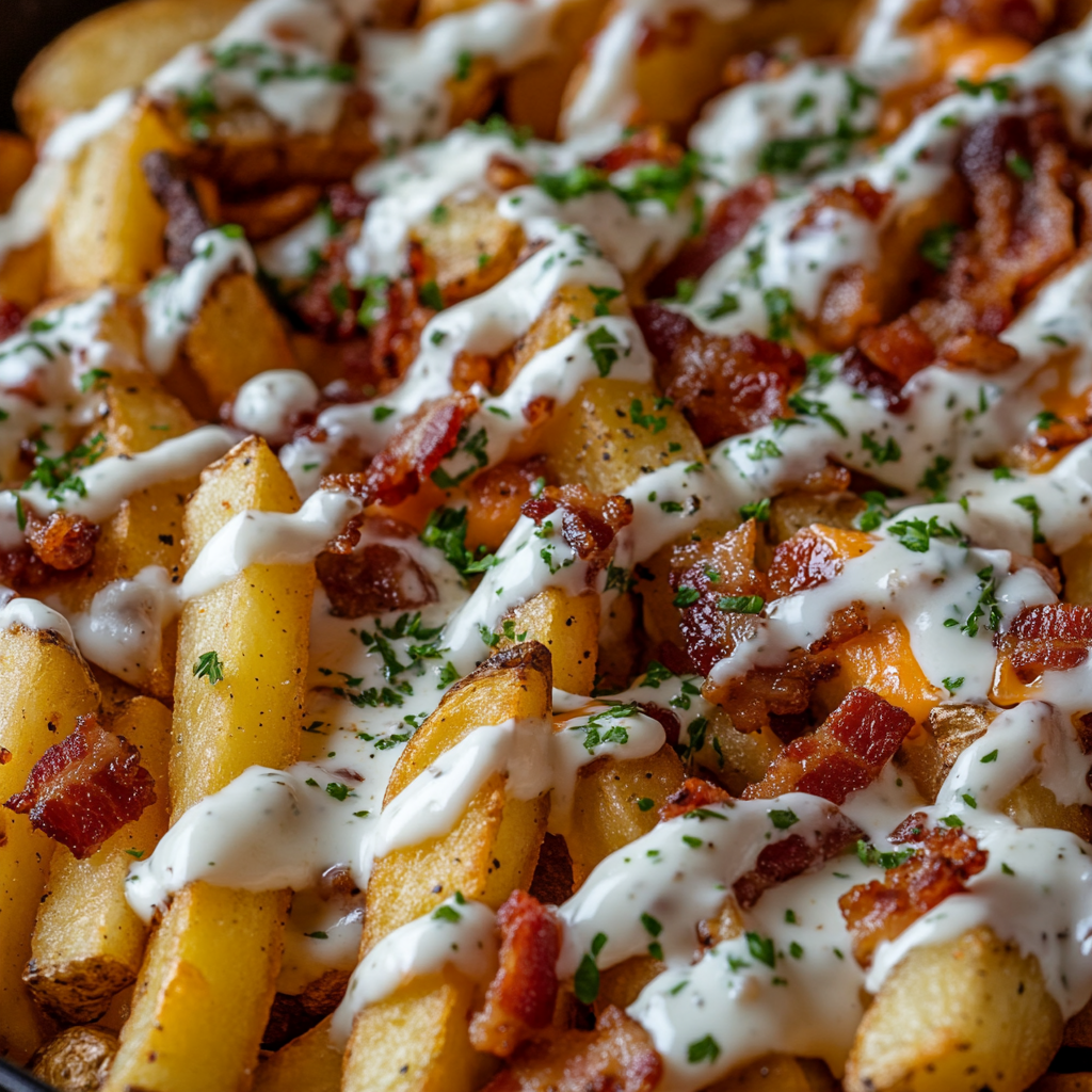 Loaded Bacon Ranch Fries: The Ultimate Comfort Food Recipe You Need to Try