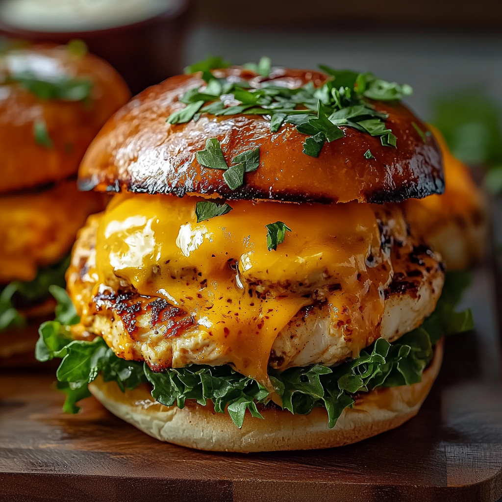 Cheddar Ranch Chicken Burgers: Flavorful, Easy Recipe to Try
