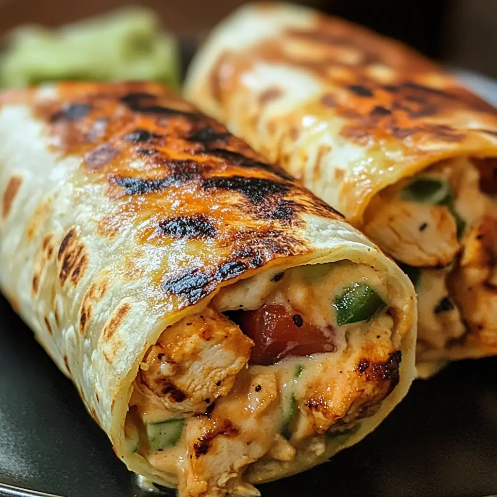 Chipotle Ranch Grilled Chicken Burrito Recipe You'll Love