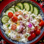 Greek Cottage Cheese Salad Recipe: Fresh, Easy & Delicious
