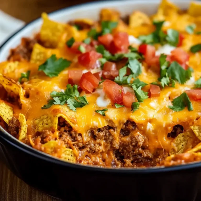Cheesy Dorito Casserole With Ground Beef Recipe Everyone Will Love