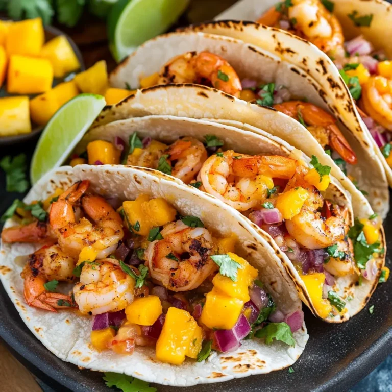 Spicy Shrimp Tacos with Mango Salsa Recipe for Easy Taco Nights