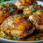 Baked Chicken Thighs Recipe That's Crispy, Juicy and Delicious