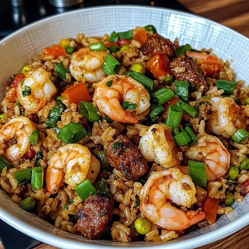 Shrimp Sausage Dirty Rice Recipe: Easy, Flavorful & Delicious!