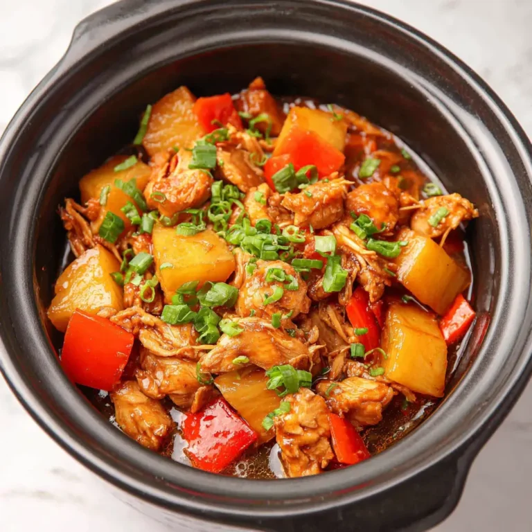 Sweet Hawaiian Crockpot Chicken