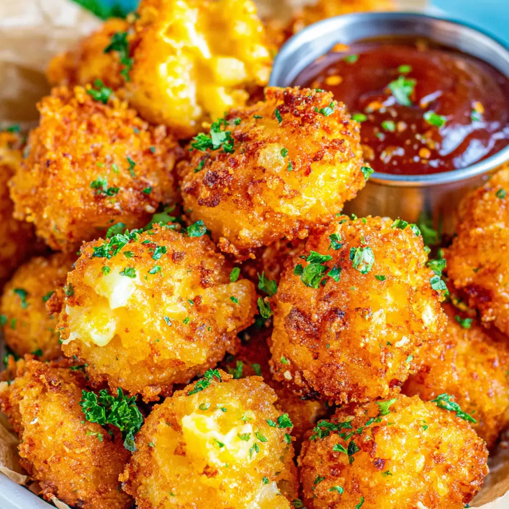 Fried Mac and Cheese Bites
