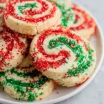 Christmas Pinwheel Cookies