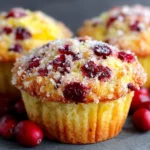 Cranberry Orange Muffins
